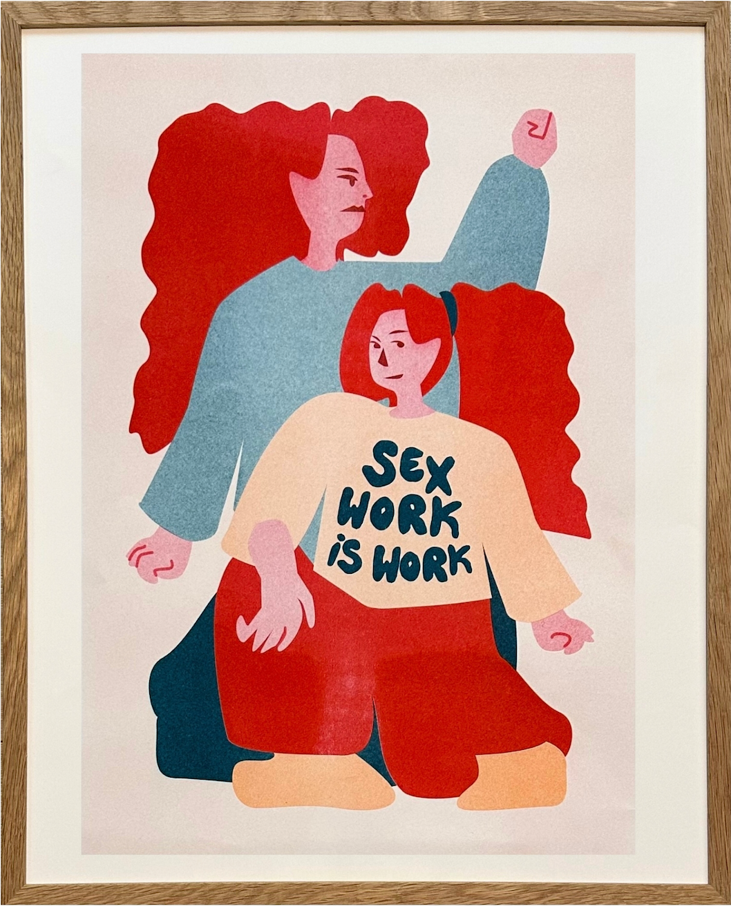 Sex work is work poster